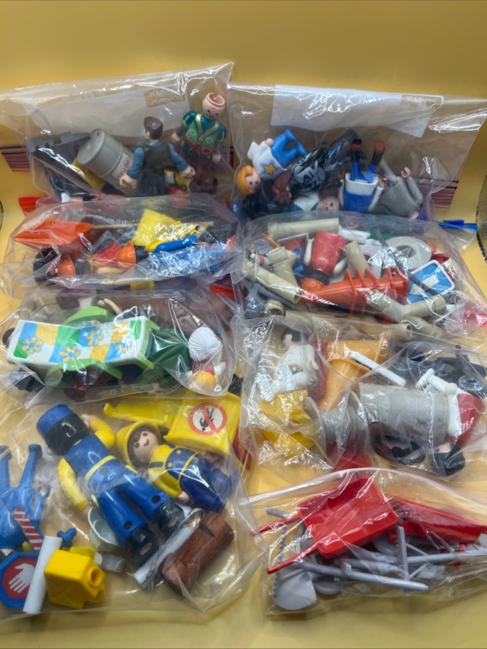 Playmobil/Other Mixed Figures & Accessories Set - Multicolor diff years